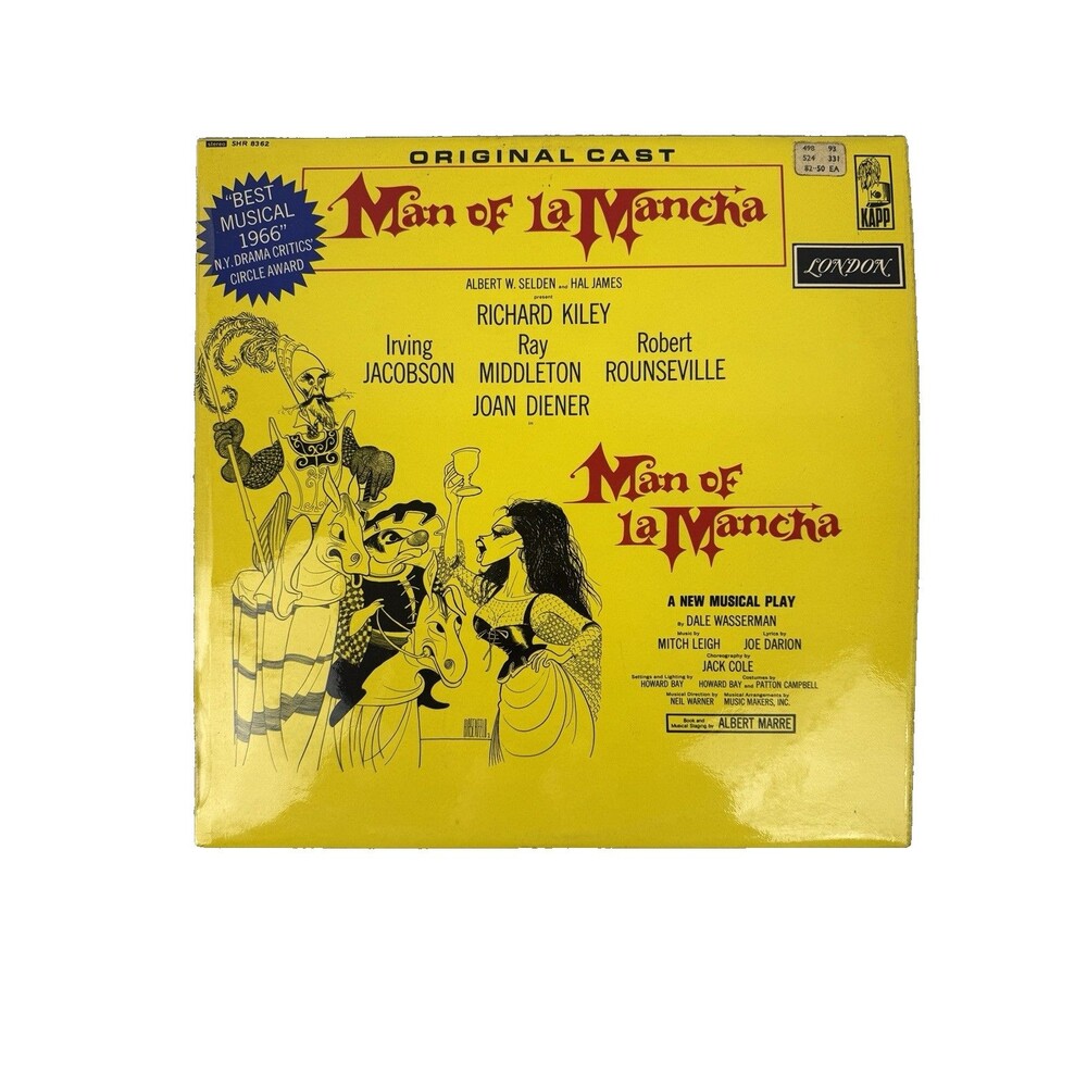 Man Of La Mancha Soundtrack  Richard Kiley Best Musical 1968
